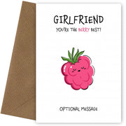 Fruit Pun Birthday Day Card for Girlfriend - The Berry Best