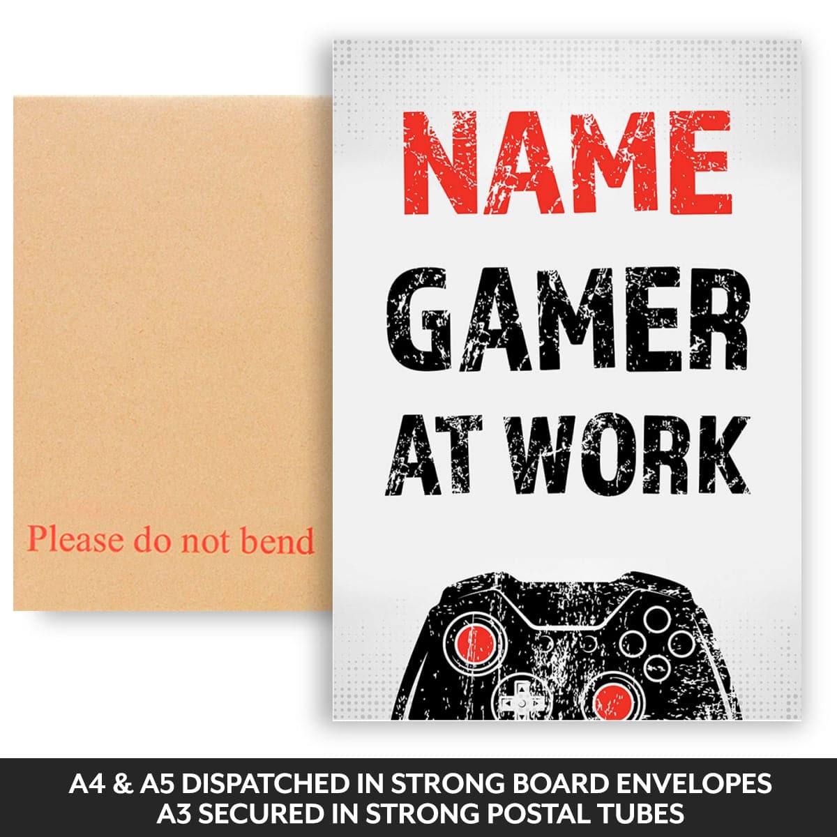 Gamer at Work - Gaming Print