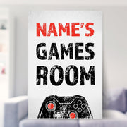 Gamers Games Room - Gaming Print