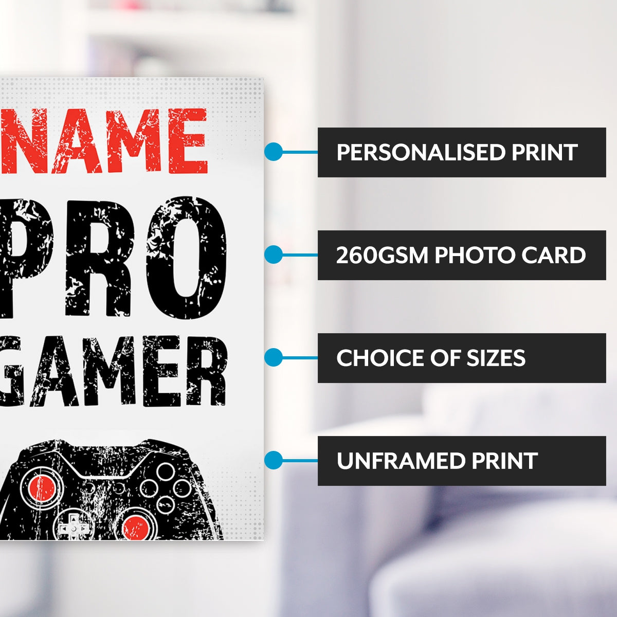 Pro Gamer - Gaming Print