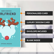 Main features of this christmas card for Girlfriend