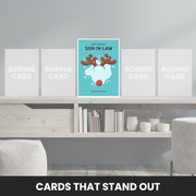 christmas cards for Son-in-law that stand out