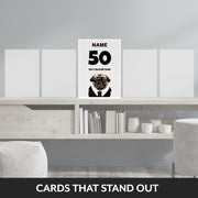 happy 50th birthday card male that stand out