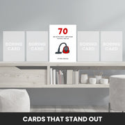 happy 70th birthday card male that stand out