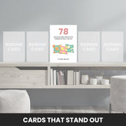 happy 78th birthday card male that stand out