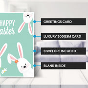 Main features of this 1st easter card