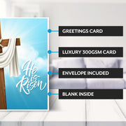 Main features of this luxury easter card
