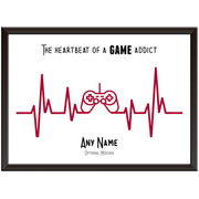 Personalised Heartbeat of a Game Addict