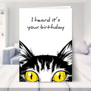 funny birthday cards for women shown in a living room