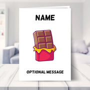 Chocolate Greetings Card