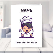 Chef Greetings Card