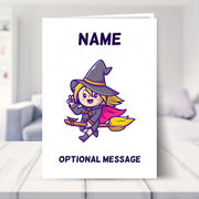 Witch Greetings Card