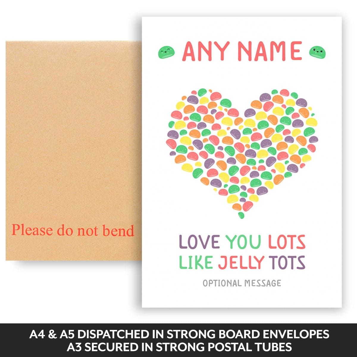 Love You Lots Like Jelly Tots Print