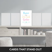 Personalised Loves Sister Lots & Lots Card