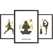 Yoga Wall Art Print Set - Magical Poses