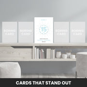 15th anniversary cards that stand out