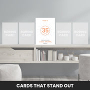 35th anniversary cards that stand out