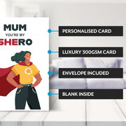 Main features of this mothers day card for mother-in-law