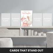 birth of god daughter card that stand out