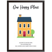 Personalised New Home Gifts for Couples - Family House