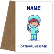 Nurse Greetings Card