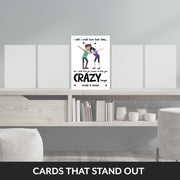 Personalised Turn Back Time Card (Crazy 3)
