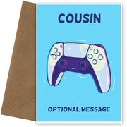 PS5 Controller Card for Cousin - Birthday / Christmas