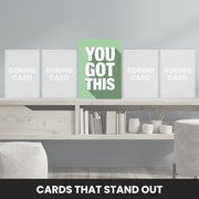 you got this card that stand out