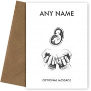 Personalised Gift of Pregnancy Cards for Her