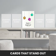 christmas cards for Auntie & Boyfriend that stand out
