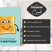 Main features of this 19th birthday cards for women