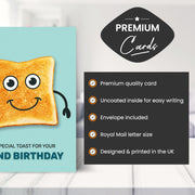 Main features of this 82nd birthday cards for women