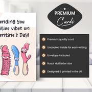 Main features of this valentines card for girlfriend funny