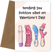 Funny Valentines Card for Wife or Girlfriend - The Perfect Lesbian Valentine's Day Card for Her