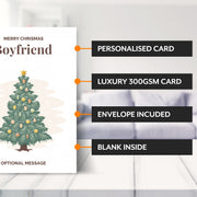 Main features of this christmas card for Boyfriend