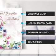 Main features of this 40th birthday card daughter