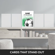 Personalised Football Card (Watercolour Style)