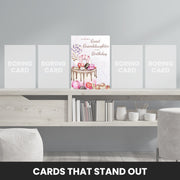 special great granddaughter birthday card female that stand out