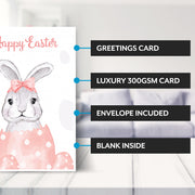 Main features of this cute easter card