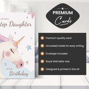 Main features of this step daughter 6th birthday cards