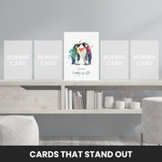 congratulations wedding card that stand out
