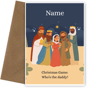 Funny Christmas Cards - Religious Nativity Card Game - Who's the Daddy?
