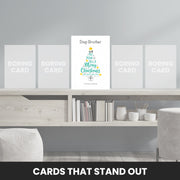 christmas cards for Step Brother that stand out