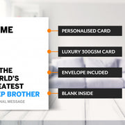Main features of this step brother card