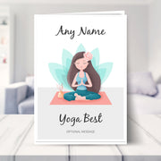 Yoga Best Card