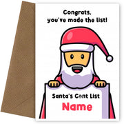 Offensive & Rude Christmas Cards Online (Warning - C*nt List)